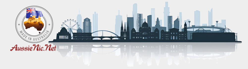 Made in Australia - Lords Lodge.  Melbourne Australia Logo